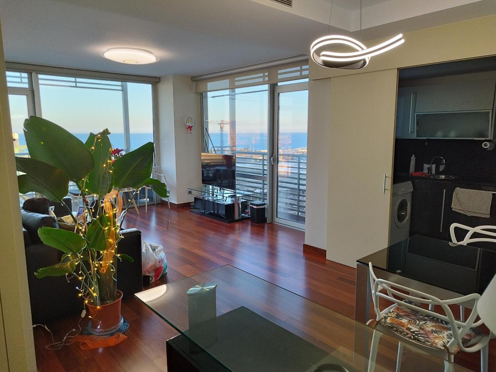 Amazing Sunset Views In The Mediterranean Apart/ Appartement Sant Adria de Besos Buitenkant foto